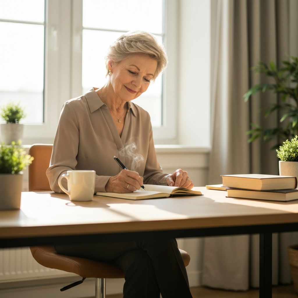 Person engaged in personal development